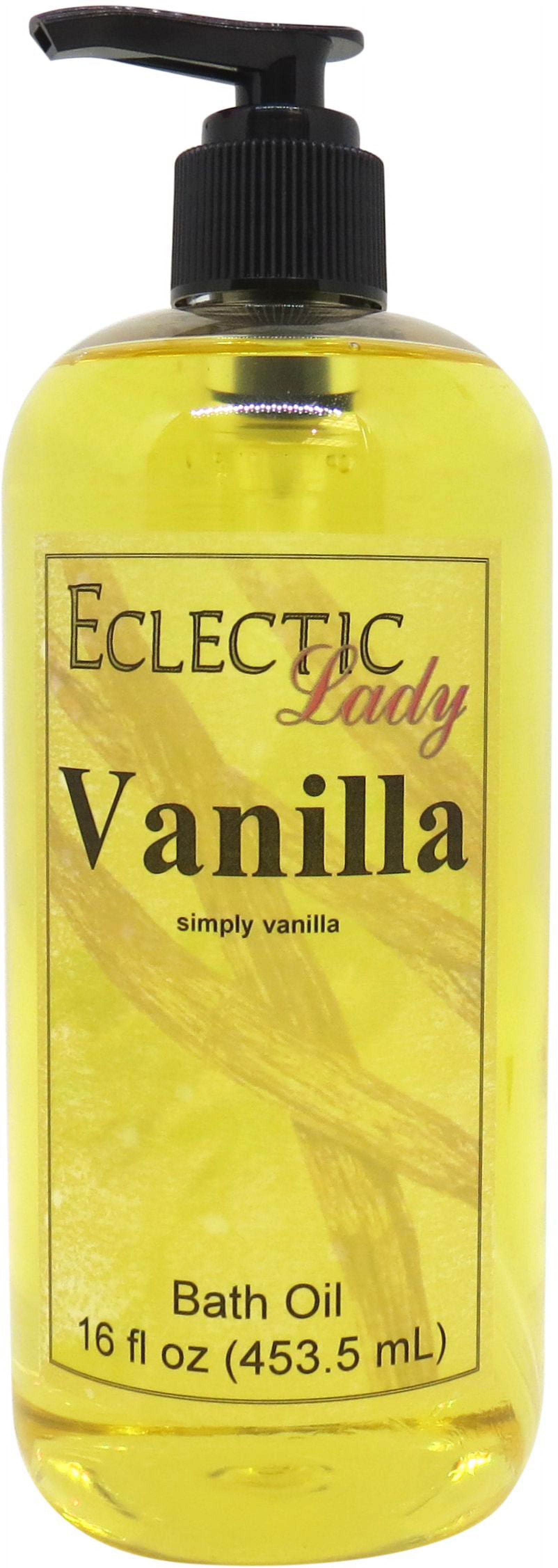 Vanilla Bath Oil Scented Body Oil Relaxing & Moisturizing Bathing