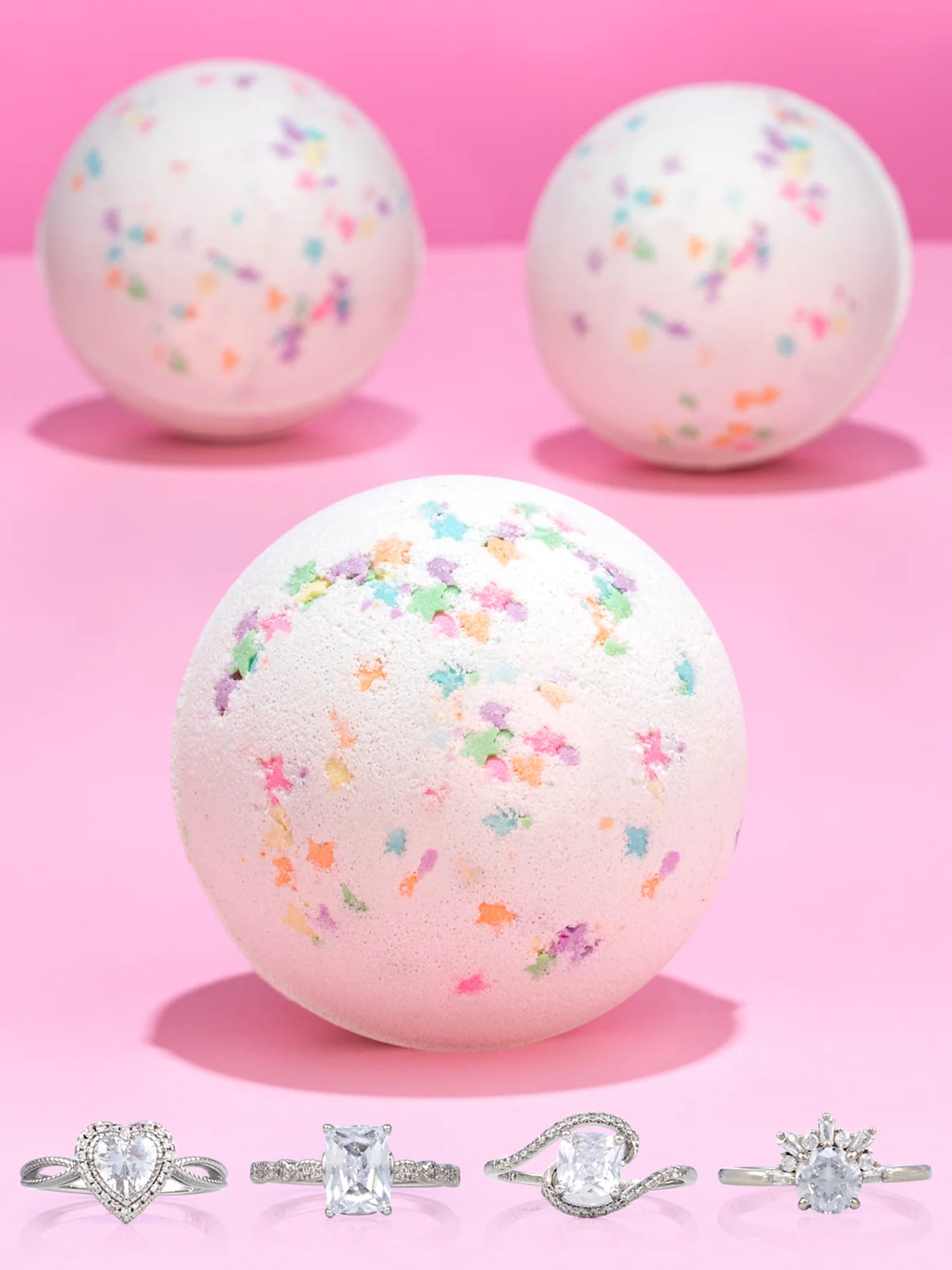 Vanilla Bath bomb - Ring Collection - Walmart.com