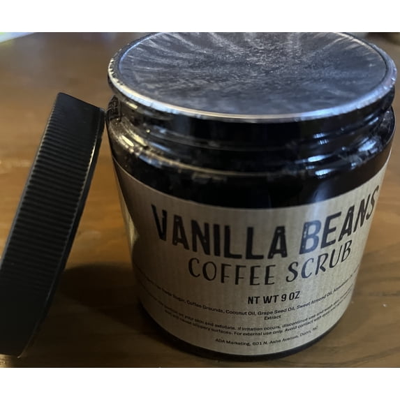 Vanilla Bean Coffee Scrub