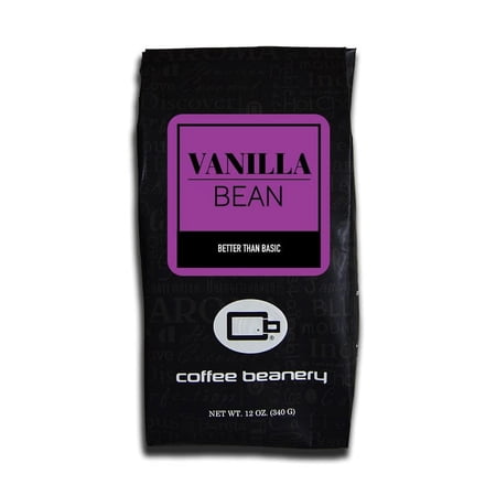 Vanilla Bean Flavored Coffee Regular or Decaf: Regular, Size: 12oz, Grind: Automatic Drip