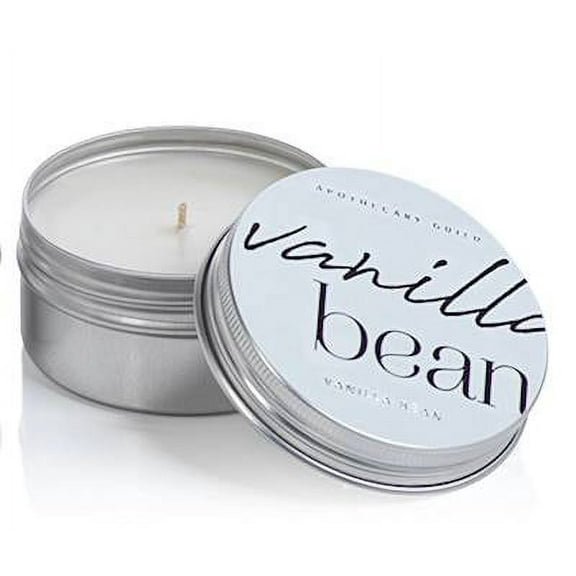 Vanilla Bean Zodax Apothecary Guild Scented Tin Candle