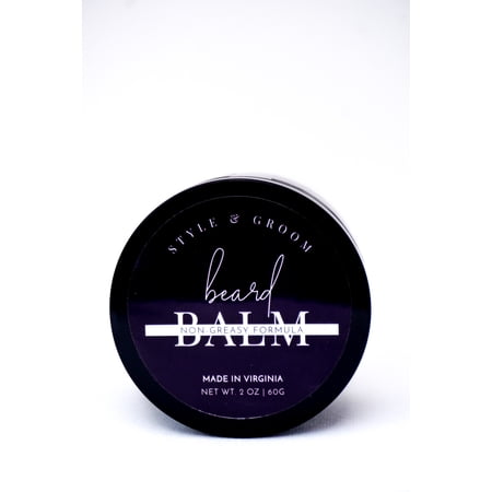 Vanilla Beard Balm with Vitamin E and Sweet Almond Oil