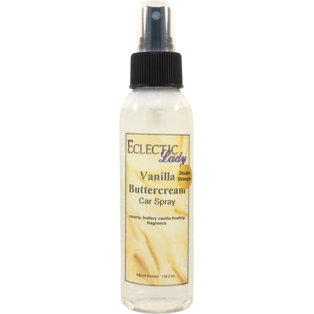 Vanilla Buttercream Car Spray (Double Strength), 4 ounces