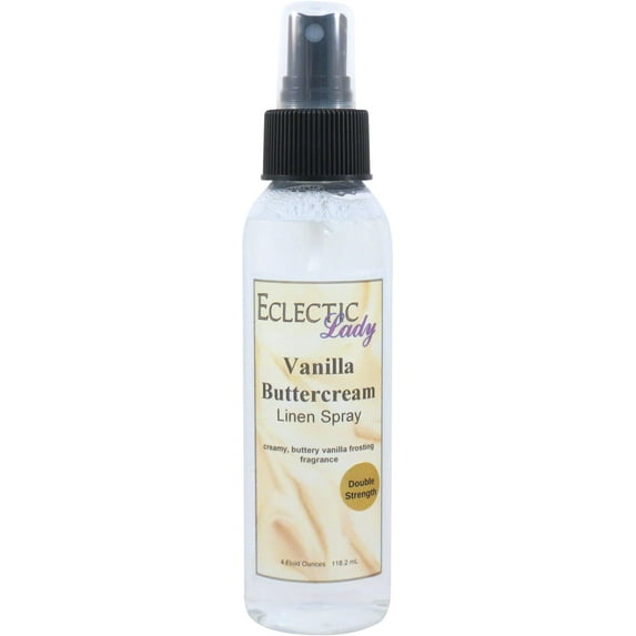 Vanilla Buttercream Linen Spray (Double Strength), 4 ounces