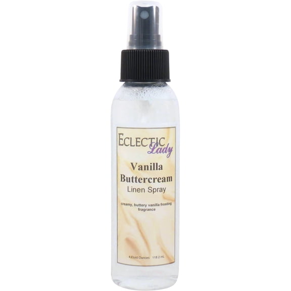 Vanilla Buttercream Linen Spray (Double Strength), 8 ounces