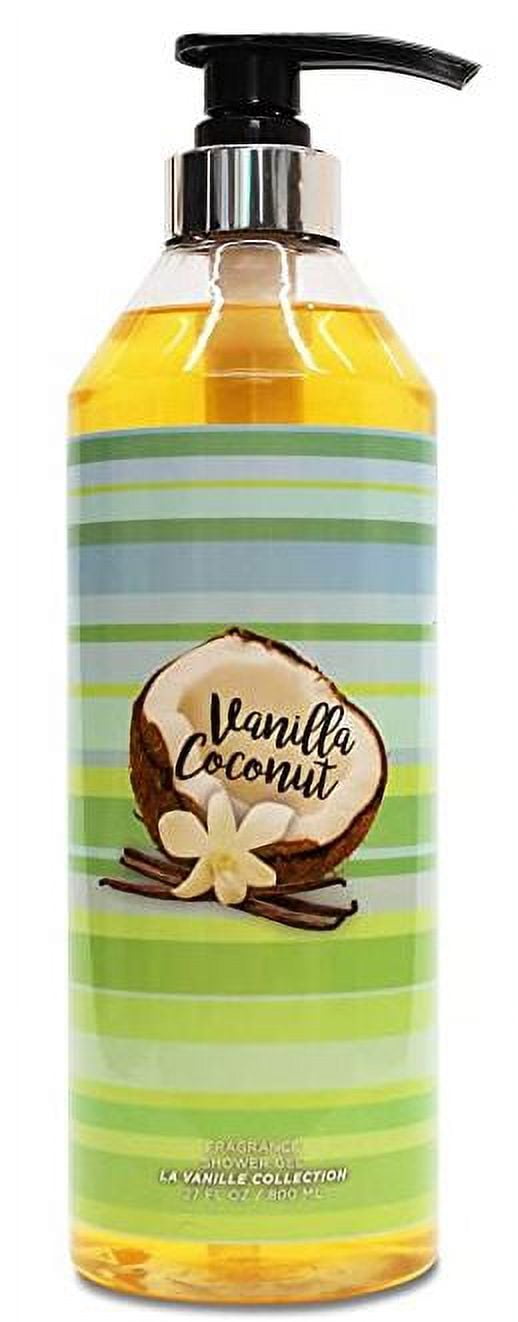 Vanilla Coconut Scented Shower Gel by So French Perfumes 27 oz Brand