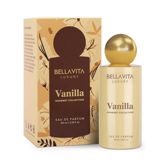 Vanilla Eau De Parfum | Sweet Gourmand Perfume | Notes of Vanilla, Coconut & Mango | Warm, Creamy & Addictive Scent | Long-Lasting Luxury EDP | IFRA-Certified & Skin-Safe
