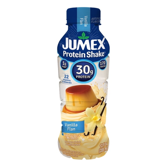 Jumex Protein Shake Vanilla Flan, 30g Protein, 12 fl oz
