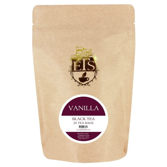 Vanilla Flavored Black Tea - 16oz