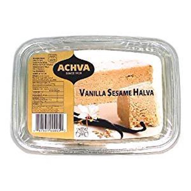 Vanilla Flavored Sesame Halva 16 Oz.Kosher For Passover Pack Of 6
