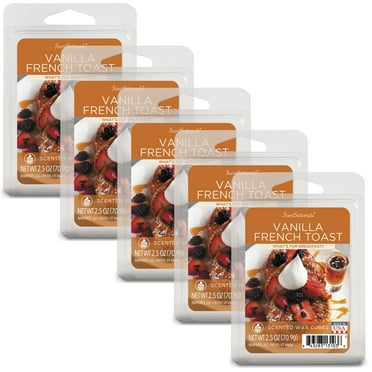 Vanilla French Toast Scented Wax Melts, ScentSationals, 2.5 oz (5-Pack)