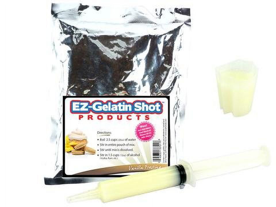 Vanilla Frosting Jello Shot Mix 6.78 oz Premium GlutenFree Jello Mix