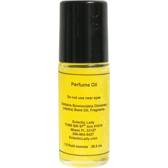 Vanilla Hazelnut Perfume Oil, 1.0 Oz Portable Roll-On Fragrance