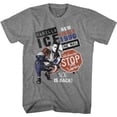 thumbnail image 1 of Vanilla Ice Collab and Listen Graphite Heather Adult T-Shirt, 1 of 2