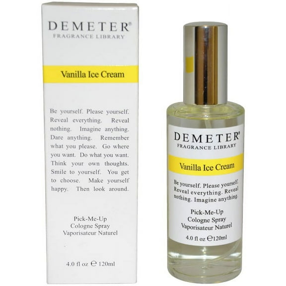 Vanilla Ice Cream By Demeter For Women. Pick-me Up Cologne Spray 4.0 Oz