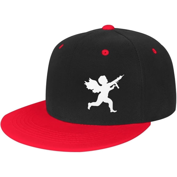 Vanilla Ice Cupid Logo Hip Hop Style Flat hat Unisex Adjustable Baseball Cap