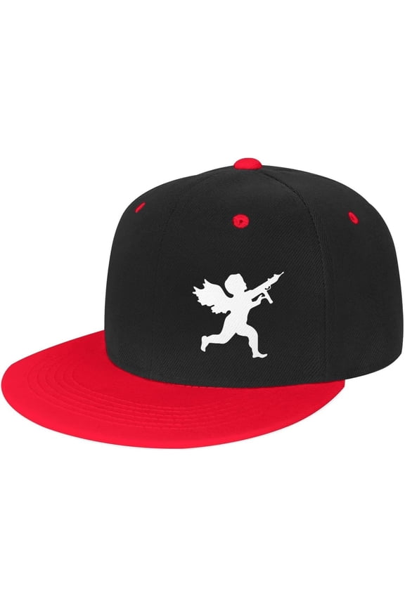 Vanilla Ice Cupid Logo Hip Hop Style Flat hat Unisex Adjustable Baseball Cap