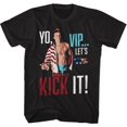 thumbnail image 1 of Vanilla Ice Yo VIP Black Adult T-Shirt, 1 of 2