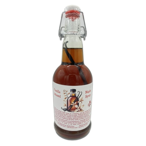 Vanilla Infused Nova Maple Syrup - Pint (16 Fl Oz)
