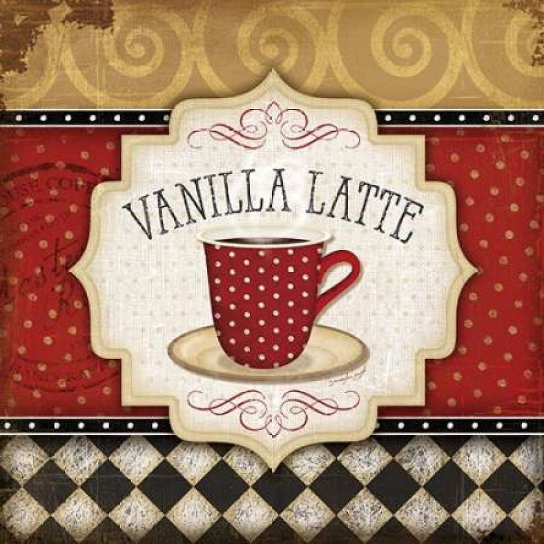Vanilla Latte Canvas Art - Jennifer Pugh (24 x 24)