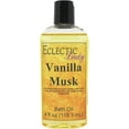 thumbnail image 1 of Vanilla Musk Bath Oil - Scented Body Oil - Relaxing & Moisturizing Bathing Oil - Fragrance Body Oil For Dry & Rough Sensitive Skin - 8 oz, 1 of 5