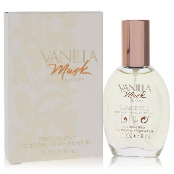 Vanilla Musk by Coty Cologne Spray 1 oz for Women - Brand New