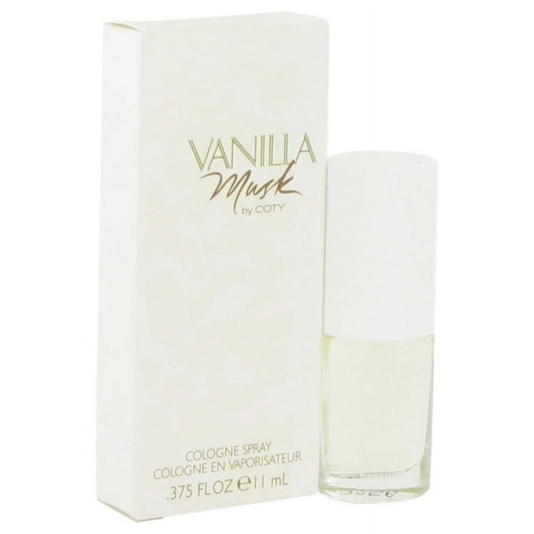 Vanilla Musk by Coty Cologne Spray .375 oz 11 ml Women