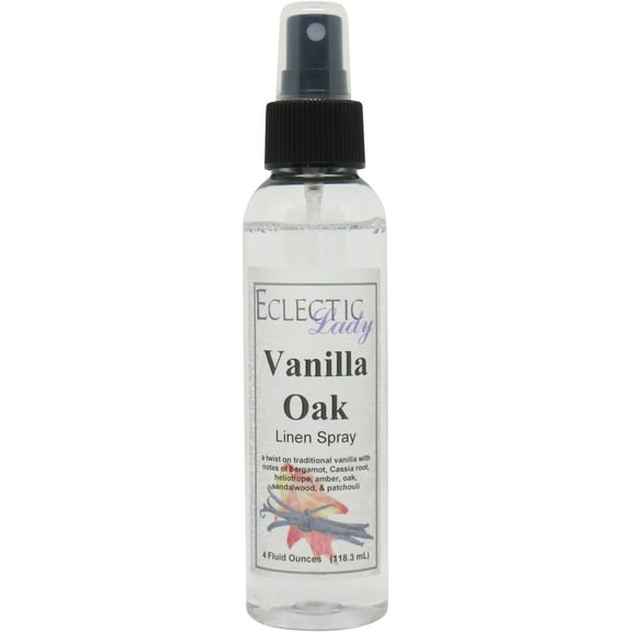 Vanilla Oak Linen Spray, 4 ounces