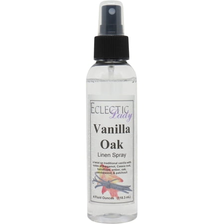 Vanilla Oak Linen Spray (Double Strength), 16 ounces