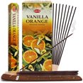 thumbnail image 1 of Vanilla Orange Incense Sticks And Incense Stick Holder Bundle Insence Insense Hem Incense Sticks, 1 of 5