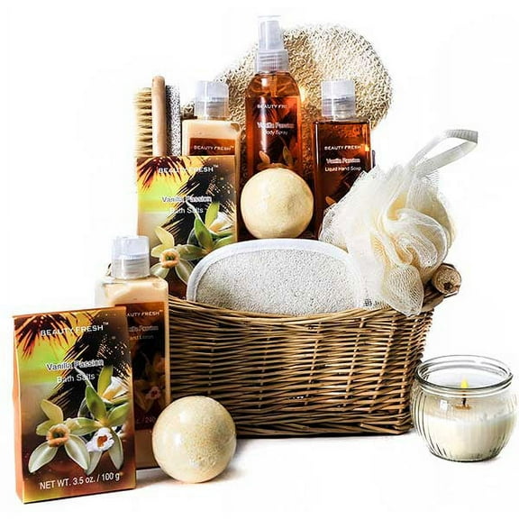 Vanilla Passion Spa Basket
