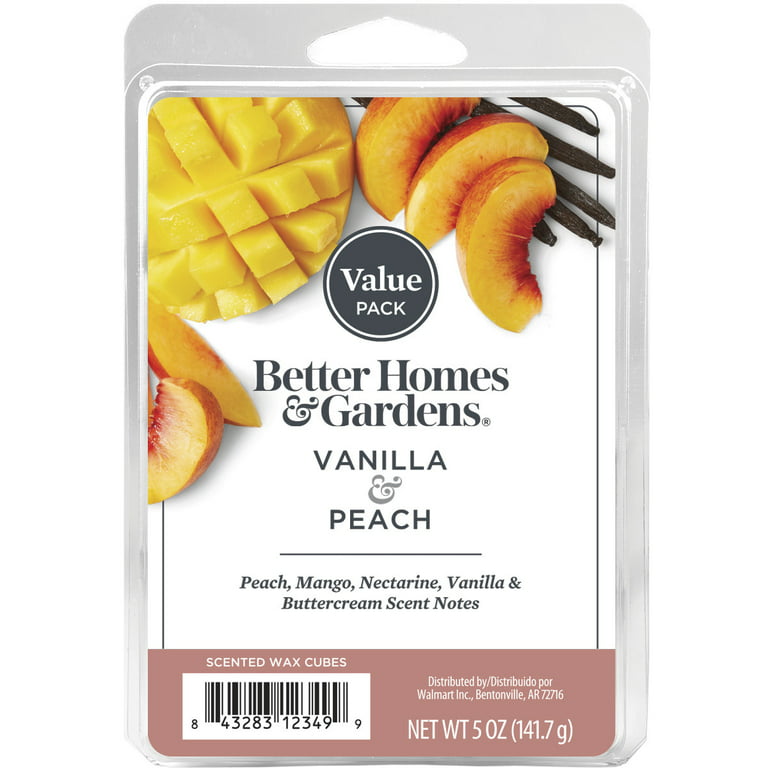 Vanilla Cookie Crunch Scented Wax Melts, Better Homes & Gardens, 5 oz  (Value Size)