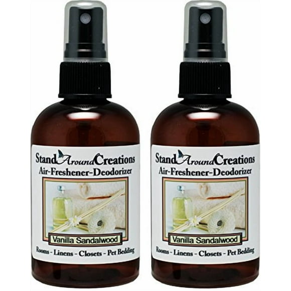 Vanilla Sandalwood Set of 2; Air-Freshener/Deodorizer 4-oz.
