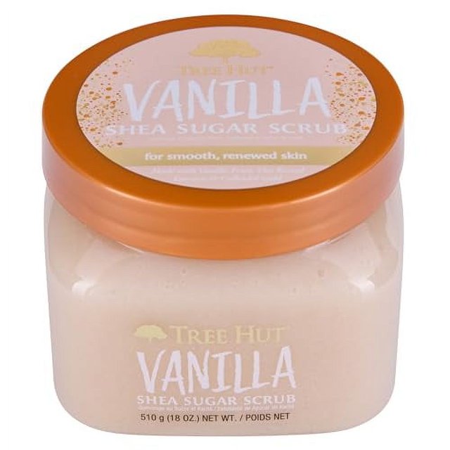 Vanilla Shea Sugar Exfoliating & Hydrating Body Scrub, 18 oz