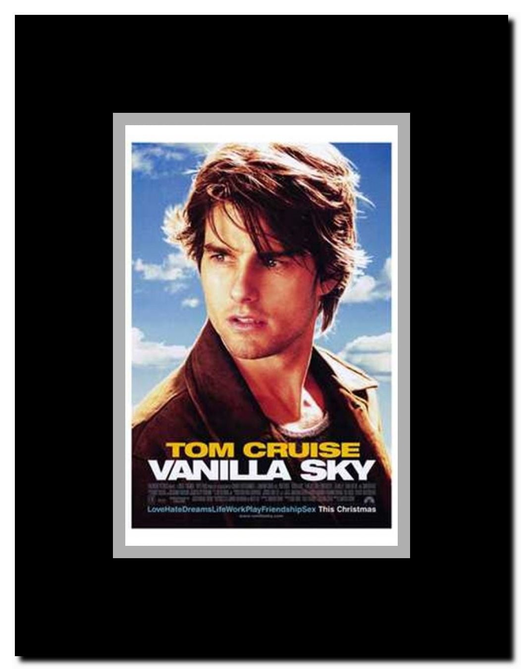 Vanilla Sky Framed Movie Poster