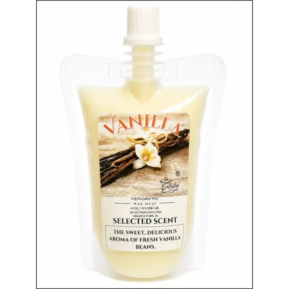 Vanilla Squeezable Wax Melt (4Ounces)