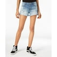 thumbnail image 1 of Vanilla Star Juniors Frayed Ripped Denim Shorts (Braxton, 5), 1 of 1