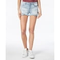 thumbnail image 1 of Vanilla Star Juniors' Ripped Pocket-Bag Cutoff Shorts (Henri, 3), 1 of 1