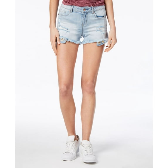 Vanilla Star Juniors' Ripped Pocket-Bag Cutoff Shorts (Henri, 3)