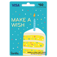 Vanilla Visa 50 Cake Slice Gift Card