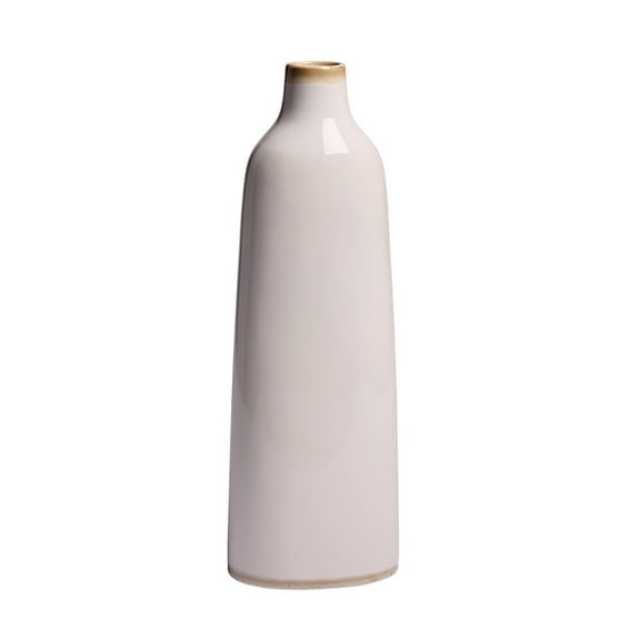 Better Homes & Gardens Indoor Vanilla Bottle Shaped Vase, 18 inch tall