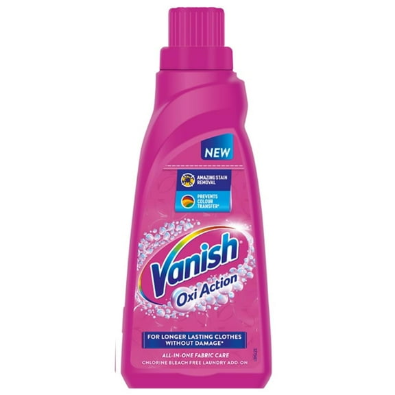 Vanish 800 Ml, All In One Stain Remover | Removes Tough Stains & Brightens Colours | Detergent Add On | Suitable With All Washing Detergent Powders And Liquids, 1 Count