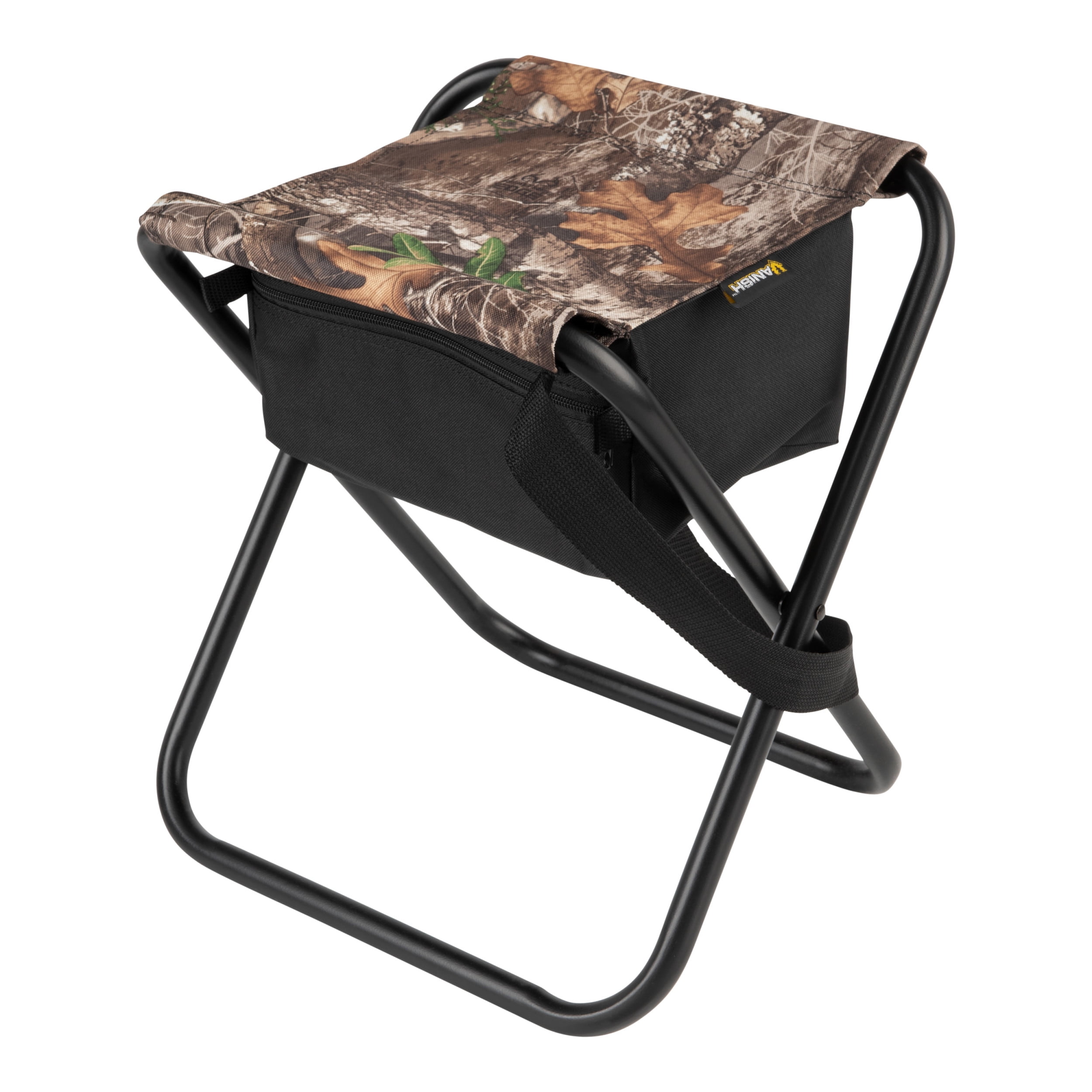 Vanish Folding Seat, Realtree Edge, Portable Hunting Blind Seat, Steel, Folding Stadium Seat