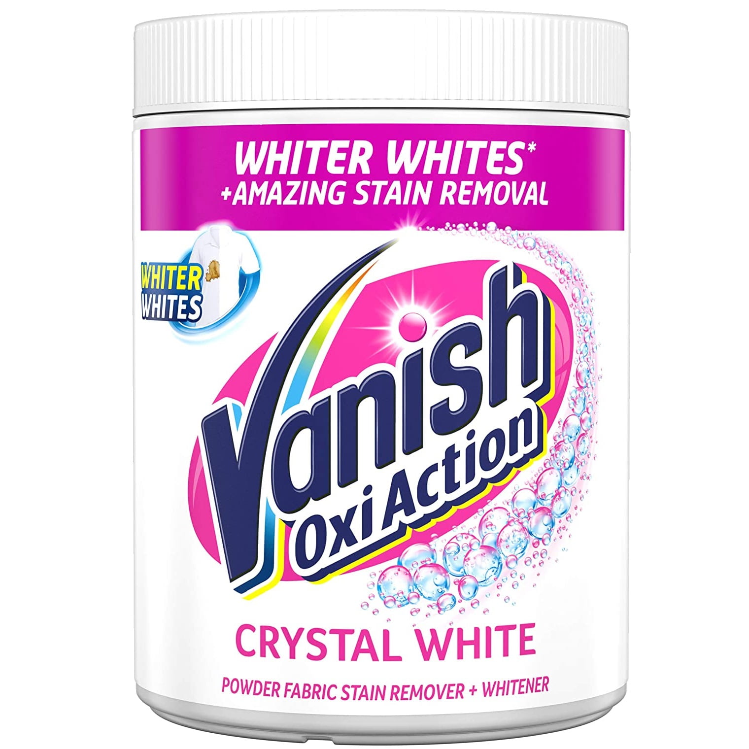 Vanish - Oxi Action White gel stain remover for white fabrics, capacity 1 l  - POLKA Health & Beauty
