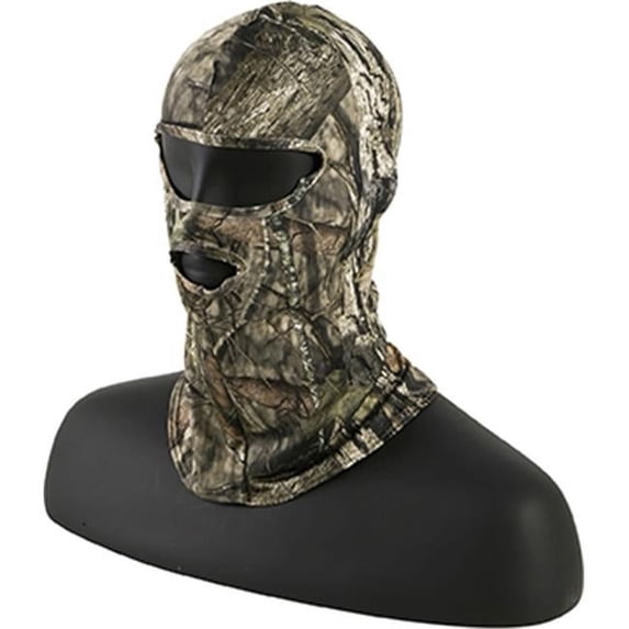 Vanish Stretch Head Net, Spandex with 2 Holes, Mossy Oak Break-Up Country, Hunting Camo Balaclava