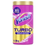 Vanish Turbo Fast Acting Stain Remover Powder, 1.9kg