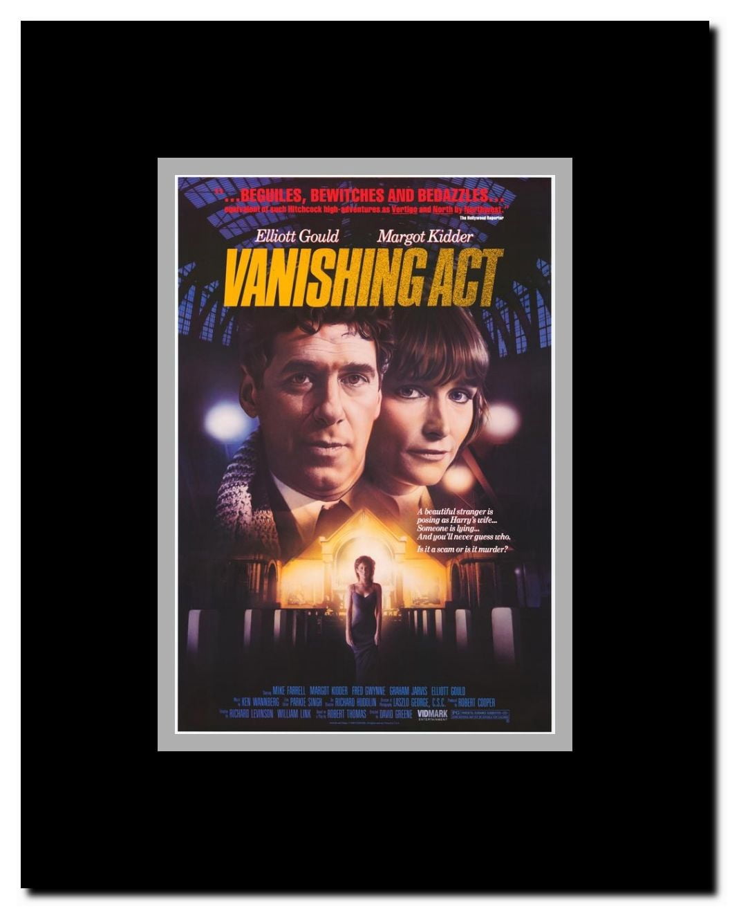 Vanishing Act Framed Movie Poster