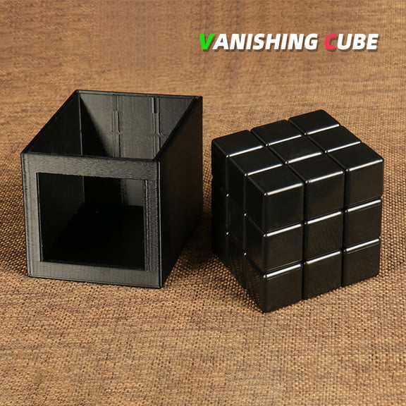Vanishing Cube Appears As a Visual Multi-effect Cube Castle Easy To Use Gimmicks Funny Magician Tricks Illusions