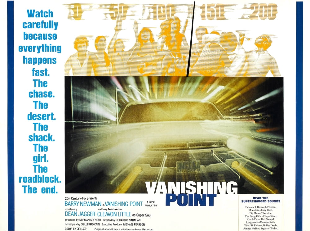 Vanishing Point 1971 Tm & Canvas Art -  (28 x 22)