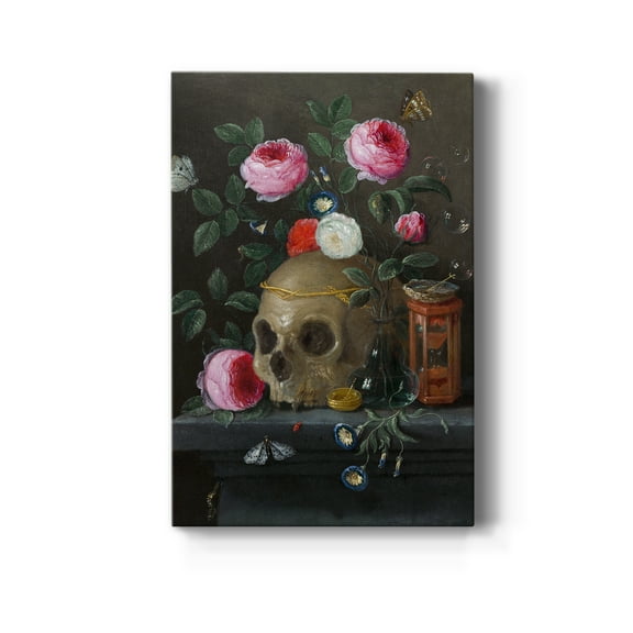 Vanitas Still Life Premium Gallery Wrapped Canvas - Ready to Hang - 8 x 12